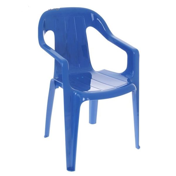 Детский стул, цвет синий